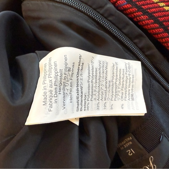 J.Crew Women's Size 12 Tartan Plaid Mini Skirt Multicolor Party Cocktail Holiday - Picture 9 of 10